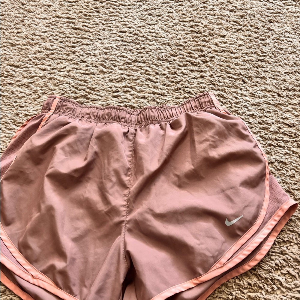 Nike Pink Athletic Shorts Lightweight Moisture-Wicking